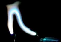 Высокоскоростная фотография электрической дуги в магнитном поле