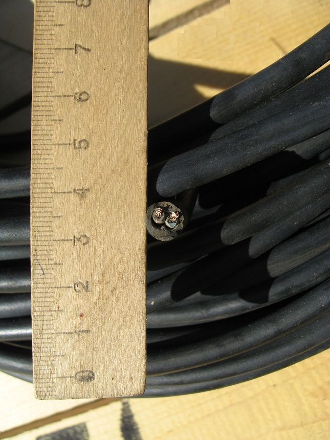 КГ 2х1.5 кабель гибкий двухжильный в резиновой изоляции и оболочке