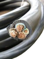 Фотография гибкого медного кабеля КГ 3х70+1х25 (змеина ещё та, диаметром 5 см)