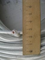 Фото сечения термостойкого провода РКГМ 2,5 для электрической проводки в жарочных шкафах