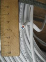 Фотография соединительного двухжильного кабеля ШВВП 2х1