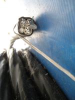 Фотография четырёхжильного алюминиевого кабеля АВВГ 3х70+1х35 с круглыми жилами