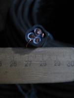 Фотография проводника ВВГнг 3х10+1х6 с цельной медной жилой с неметаллическими элементами в негорючем исполнении