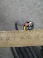 Фотография негорючего кабеля ВВГнг 4х10 для групповой неподвижной прокладки производства завода Южкабель