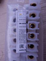 Фотография винтовых контактного зажимов ЗВИ-100 нг производства компании ИЭК из негорючего полистирола