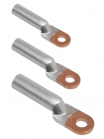 Изображение кабельных медно-алюминиевых наконечников DTL-10 производства ИЭК под опрессовку алюминиевой жилы