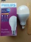 Фотография светодиодной лампы мощностью 14,5 Вт с цоколем Е27 изготовления Philips
