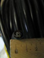 Фотография медного монтажного гибкого кабеля в ПВХ изоляции и оболочке МКШ 4х0,75