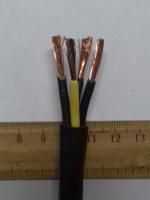 Фотография четырёхжильного гибкого контрольного негорючего кабеля КГВВнг 4х0,75 для фиксированного монтажа