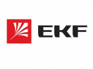 Логотип EKF electrotechnica или Электротехническая компания Флавир
