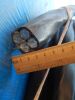 Фотография сечения алюминиевого силового негорючего кабеля АВВГнг 4х70 на напряжение 1 000 вольт