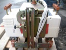 Фотография при виде сбоку на автоматический выключатель А3794Б на номинал 400А произвдства завода Контактор