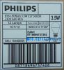 Фотография маркировки LED лампы мощностью 3,5 Вт с техническими характеристиками производства Philips