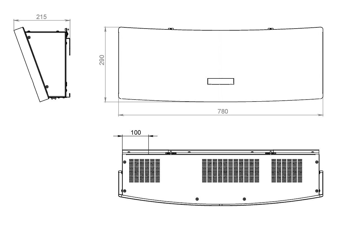 Установочные и габаритные размеры стабилизатора напряжения СНПТО Prostor-7 для дома или офиса